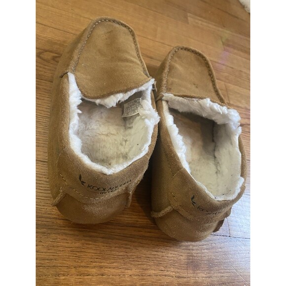 Mens Size 10 Chestnut UGG Koolaburra Tipton Suede Slippers Loafers 1105893 Used main image 3